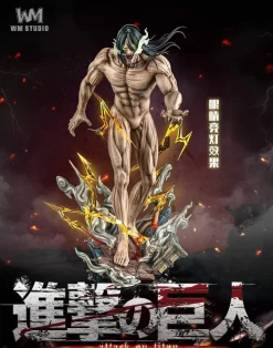 Eren Yeager with LED - Attack On Titan Resin Statue - WM Studios