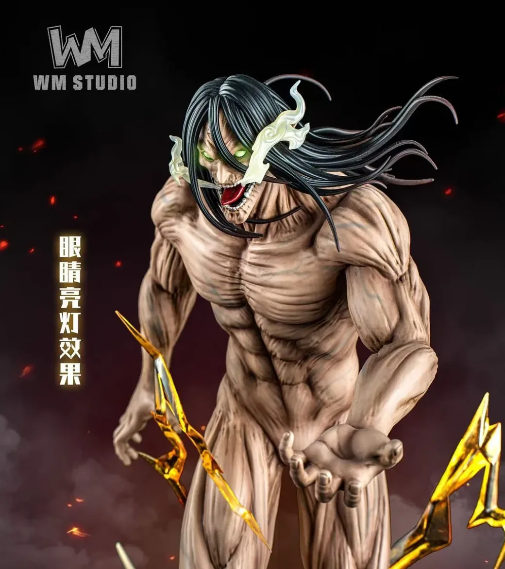 Eren Yeager with LED - Attack On Titan Resin Statue - WM Studios