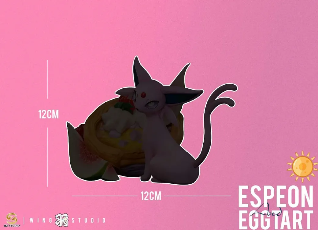 Espeon Eggtart - Pokemon Resin Statue - Wing Studio
