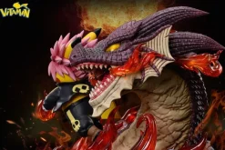 Etherious Natsu Dragneel Cosplay Pikachu - Pokemon Fairy Tail Resin Statue - Vitamin Studios