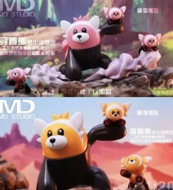 Evolution of Bewear Set - Pokemon Resin Statue - MD-Studio