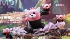 Evolution of Bewear Set - Pokemon Resin Statue - MD-Studio