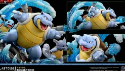 Evolution of Blastoise Family - Pokemon Resin Statue - Monster Studios