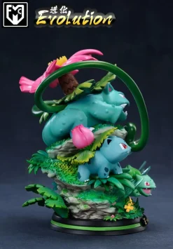 Evolution of Bulbasaur - Pokemon Resin Statue - MFC Studios