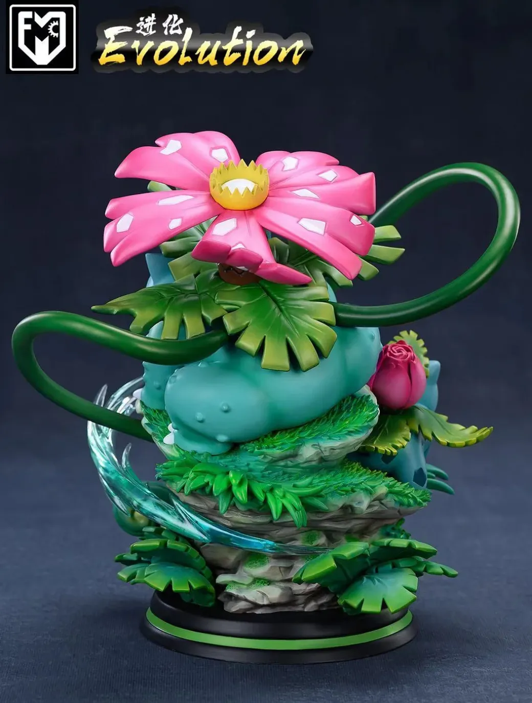 Evolution of Bulbasaur - Pokemon Resin Statue - MFC Studios