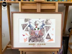 Evolution of calumon Decoration Painting - Digimon Decorative Painting - Mystical Art Studios