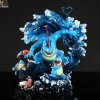 Evolution of Feraligatr Set - Pokemon Resin Statue - LD Studio