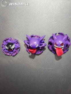 Evolution of Gengar Set - Pokemon Resin Statue - WindMill Studio