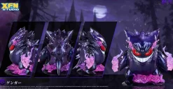 Evolution of Gengar Set & Mega Gengar - Pokemon Resin Statue - XFN Studio
