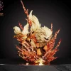 Evolution of Hisui Arcanine Set with LED - Pokemon Resin Statue - Black Rose Studio