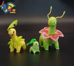 Evolution of Meganium Set - Pokemon Statue - BF Studio