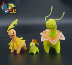 Evolution of Meganium Set - Pokemon Statue - BF Studio