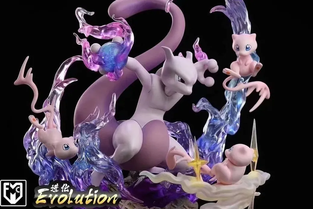 Evolution of Mewtwo - Pokemon Resin Statue - MFC Studios