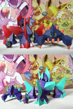Evolution of Roggenrola Set - Pokemon Resin Statue - FangTang Studio