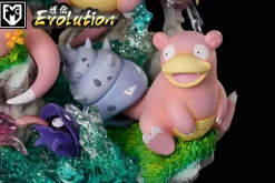 Evolution of Slowpoke - Pokemon Resin Statue - MFC Studios