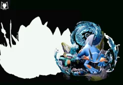Evolution of Swampert Set with LED - Pokemon Resin Statue - MiKo Studio