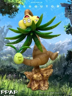 Evolution Series Gigantamax Snorlax Family & Coquettish Alolan Exeggutor - Pokemon Resin Statue - PPAP Studios