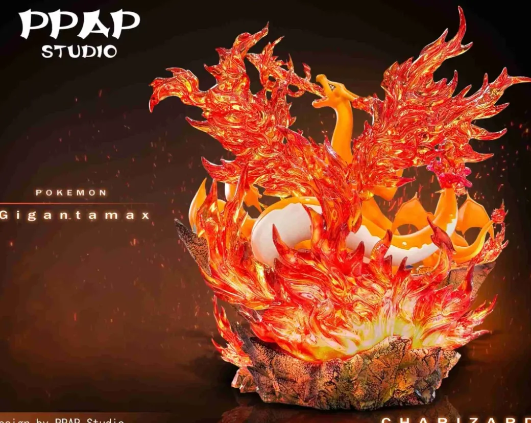 Evolution Series Gigantamax Charizard - Pokemon Resin Statue - PPAP Studios