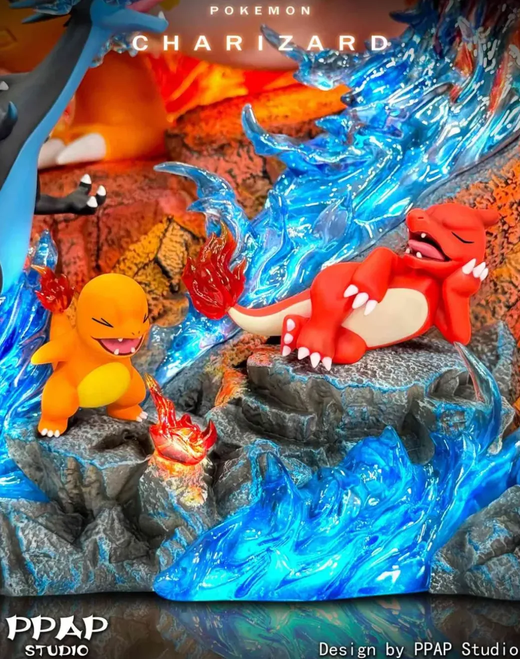 Evolution Series Gigantamax Charizard - Pokemon Resin Statue - PPAP Studios