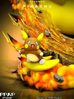 Evolution Series Gigantamax Pikachu - Pokemon Resin Statue - PPAP Studios