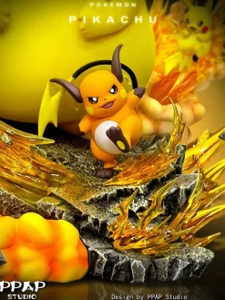 Evolution Series Gigantamax Pikachu - Pokemon Resin Statue - PPAP Studios