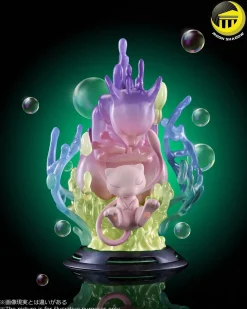 Evolution Series Mewtwo with LED - Pokemon Resin Statue - Moon Shadow Studios
