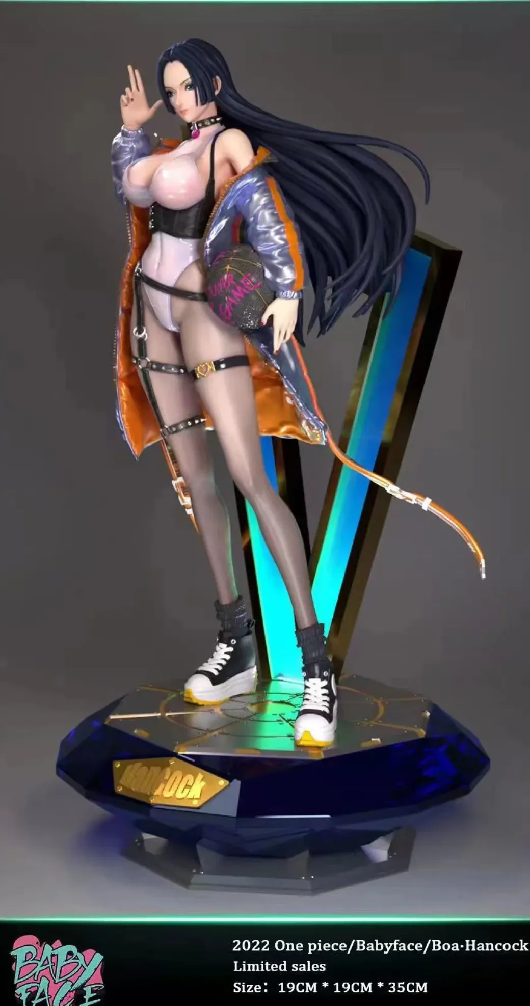 Exercise Girl Boa Hancock with LED - ONE PIECE Resin Statue - Baby Face Studio