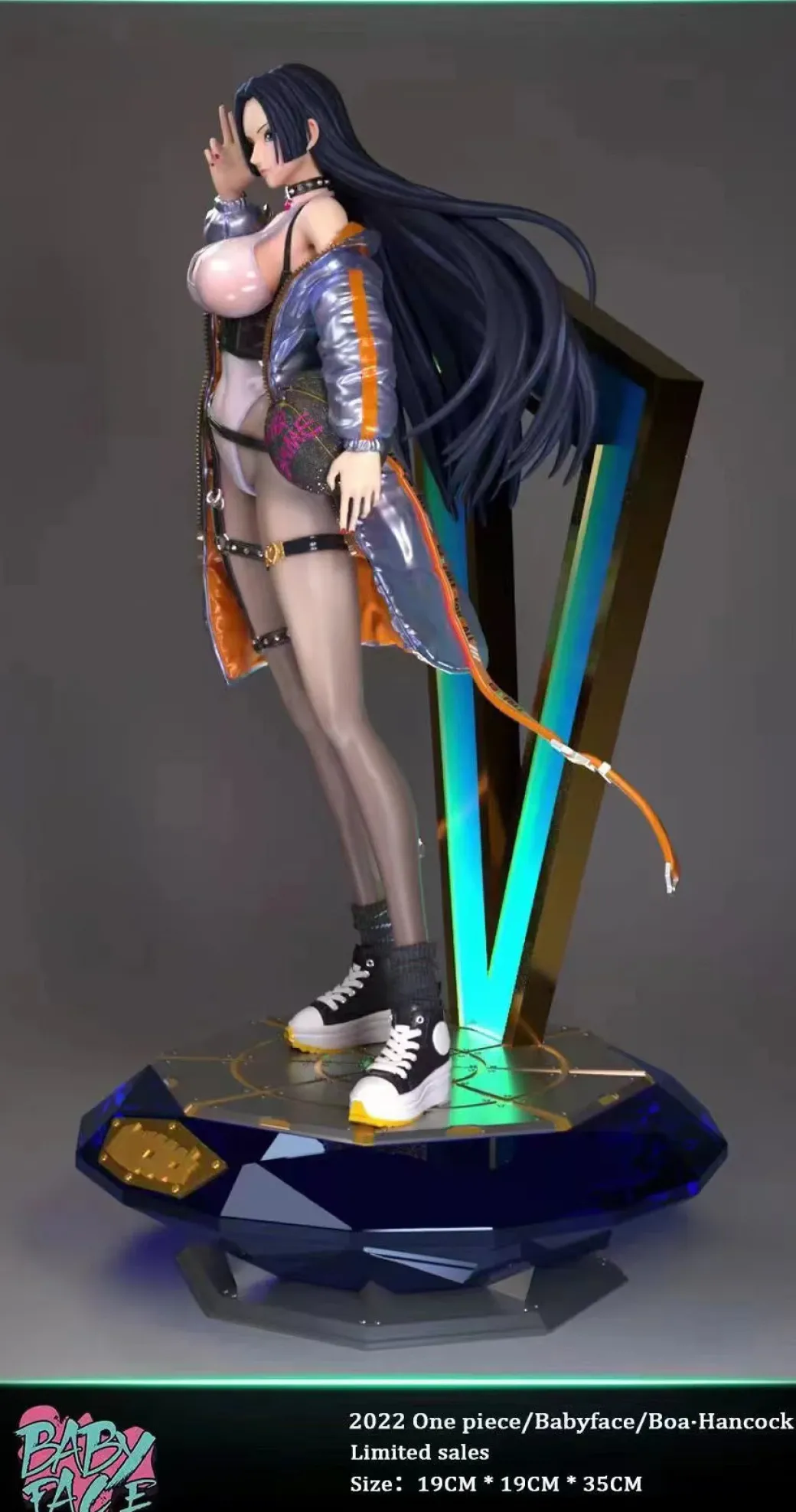 Exercise Girl Boa Hancock with LED - ONE PIECE Resin Statue - Baby Face Studio