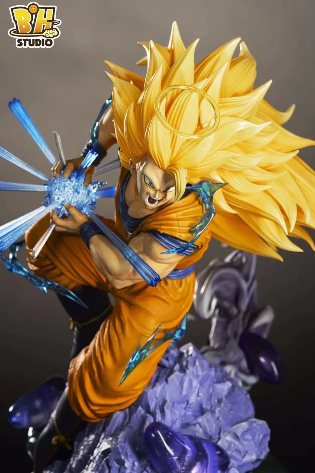 Explode Super Saiyan 3 Son Goku - Dragon Ball Resin Statue - BH Studio