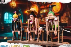 Famous Scene Series 001 Sitting Monster Trio - ONE PIECE Resin Statue - LEFT & RIGHT Studio