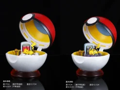 Fantasy Pokeball Series Pikachu Pokeball with LED - Pokemon Statue - MoShiJie Studio