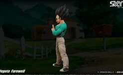 Farewell Gesture Vegeta - Dragon Ball Statue - Sky Top Studios
