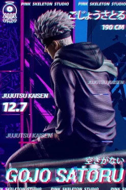 Fashion Gojo Satoru - Jujutsu Kaisen Resin Statue - Pink Skeleton Studio