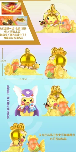 Fatty Bird Pokemon Blind Box Series 002 - Pokemon Resin Statue - QN Studios