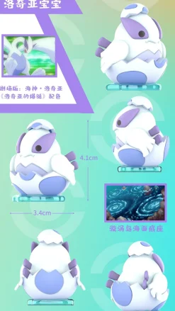 Fatty Bird Pokemon Blind Box Series 001 - Pokemon Resin Statue - QN Studios