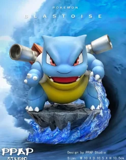 Fatty Little Blastoise - Pokemon Resin Statue - PPAP Studios