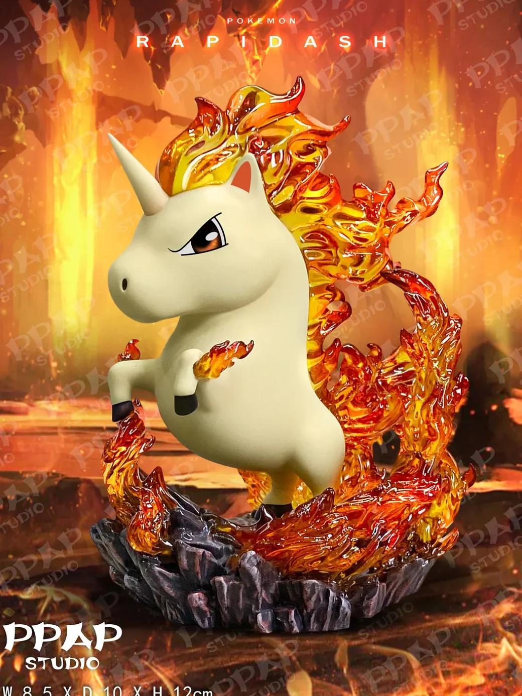 Fatty Little Rapidash - Pokemon Resin Statue - PPAP Studios