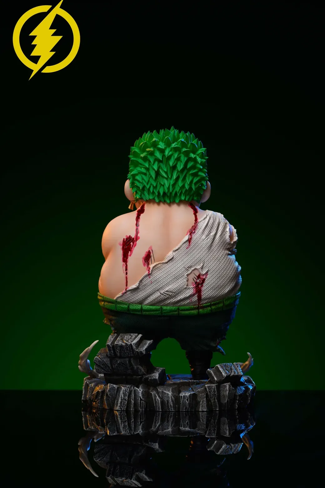 Fatty Series Bloody Roronoa Zoro - ONE PIECE Resin Statue - ShanDianMoWan Studio