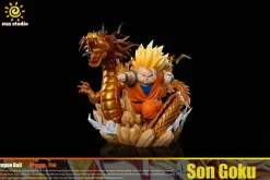 Fatty Super Saiyan 3 Super Dragon Fist Son Goku - Dragon Ball Resin Statue - sun Studio