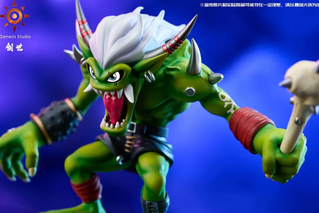 File Island Series Ogremon - Digimon Statue - Genesis-Studio