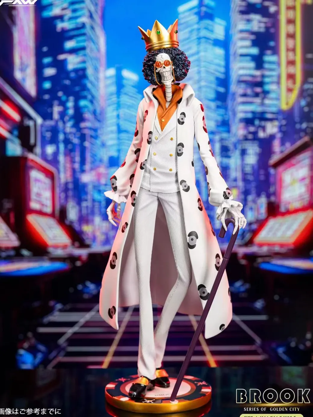 Film: Gold Ver. Brook - ONE PIECE Resin Statue - FXW Studio