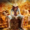 Film: Gold Ver. Monkey D. Luffy - ONE PIECE Resin Statue - Yue Guang Cheng Studio