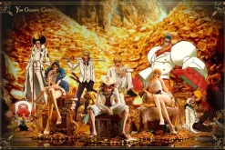 Film: Gold Ver. Monkey D. Luffy - ONE PIECE Resin Statue - Yue Guang Cheng Studio
