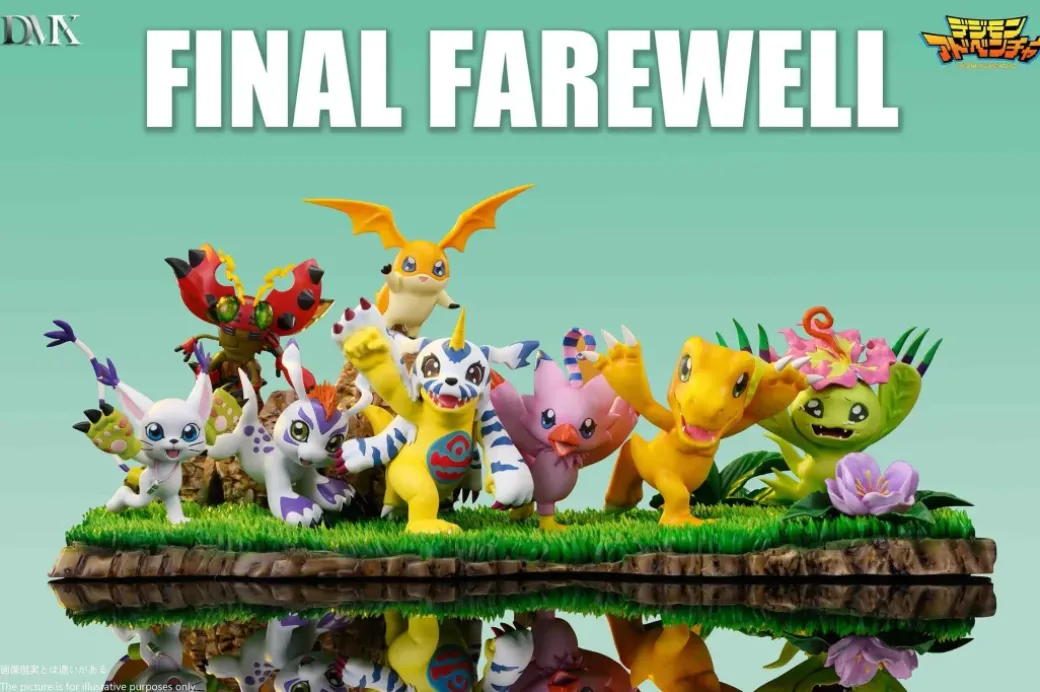 Final Farewell - Digimon Resin Statue - DMX Studio