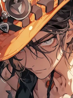 Fire Fist Portgas D. Ace Decorative Painting - ONE PIECE - Xingkong Studio
