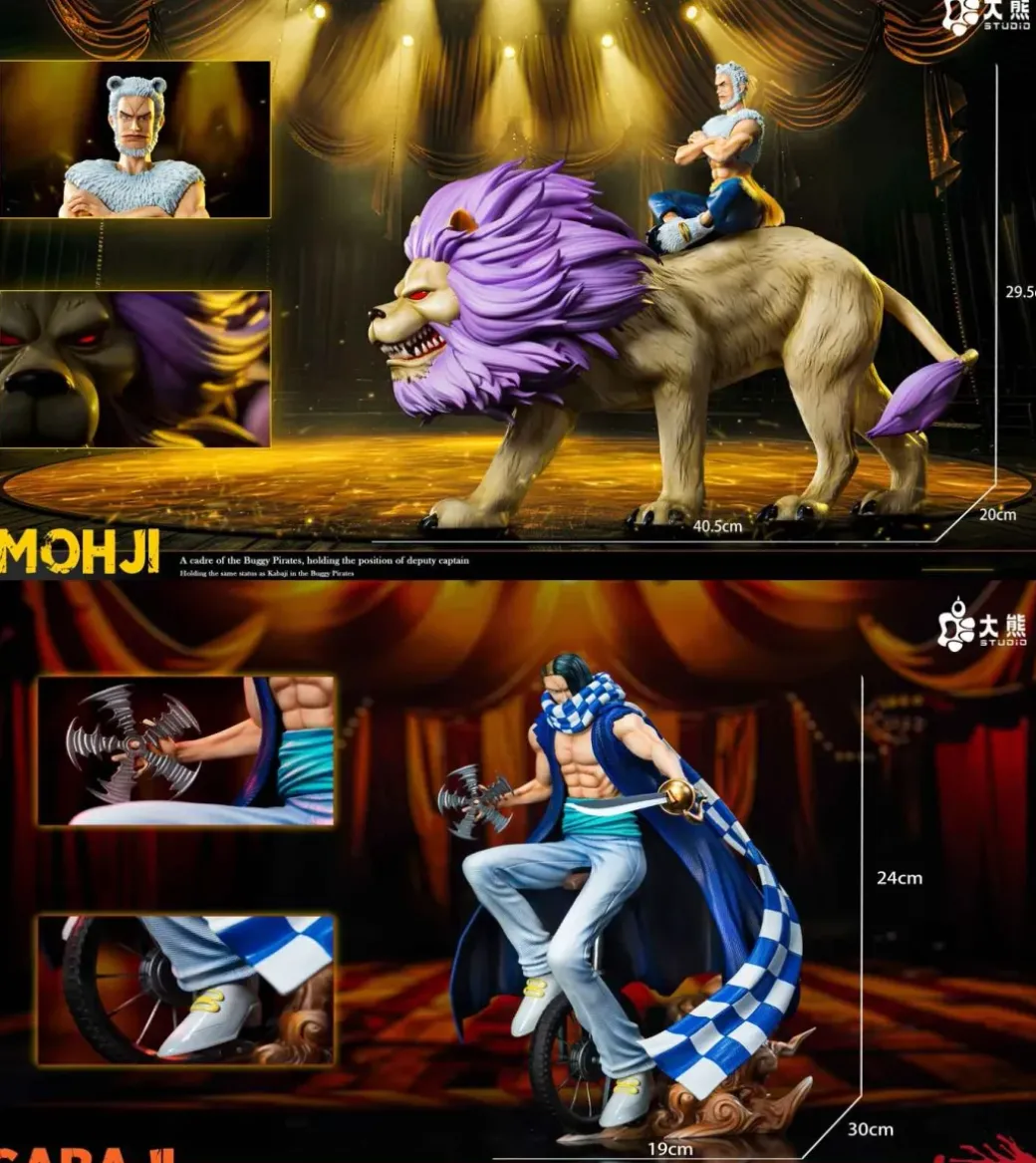 First Meet Mohji & Cabaji - ONE PIECE Resin Statue - Dx Studio