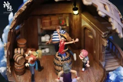First Scene of Monkey D. Luffy with LED - ONE PIECE Resin Statue - ShenYin Studio