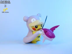 Fishing Slowpoke Cosplay Pikachu - Pokemon Resin Statue - FD Studios