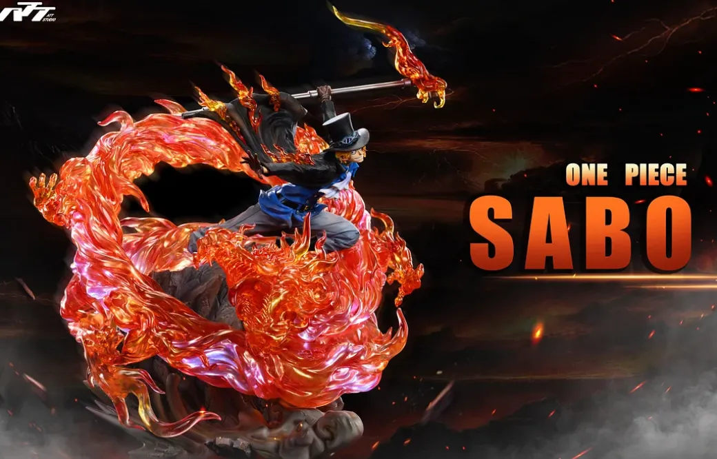 Flame King Sabo with LED - ONE PIECE Resin Statue - ATT Studio