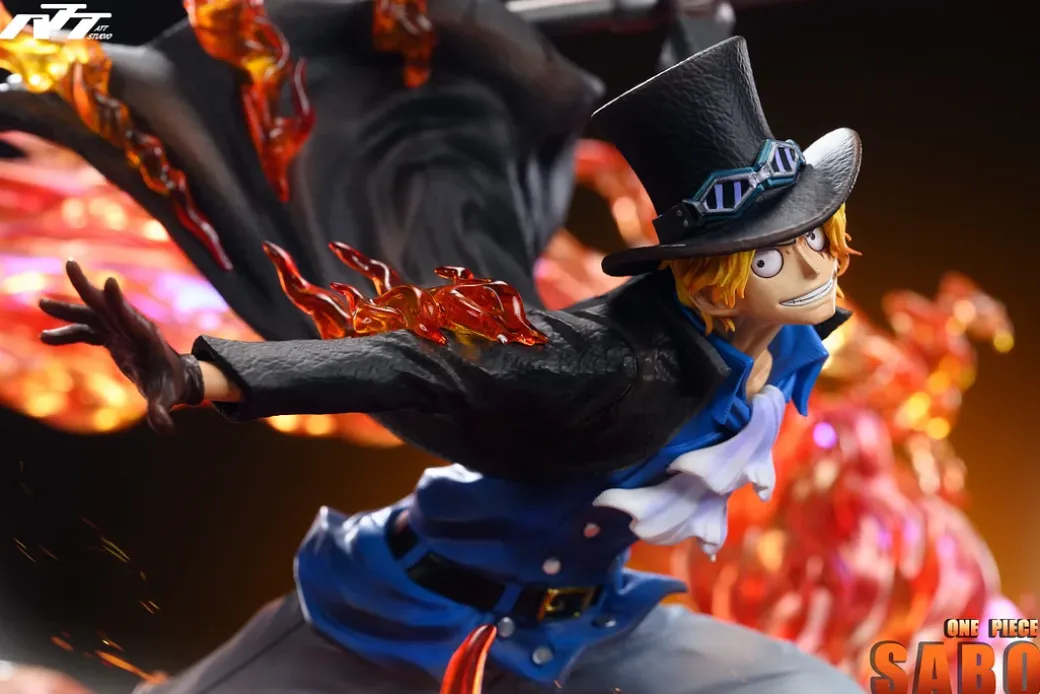 Flame King Sabo with LED - ONE PIECE Resin Statue - ATT Studio